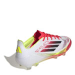 adidas F50 Firm Ground Football Boots – White/Red – view 4