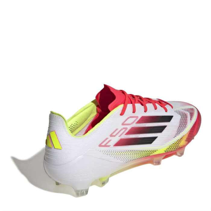 adidas F50 Firm Ground Football Boots – White/Red – view 4