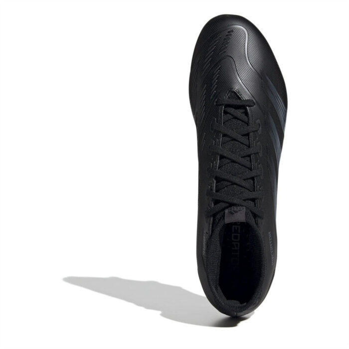 adidas Predator 24 Soft Ground Football Boots – Black/Black – view 5