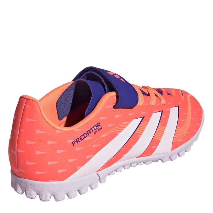 adidas Predator Junior Turf Football Boots – Orange/White – view 4
