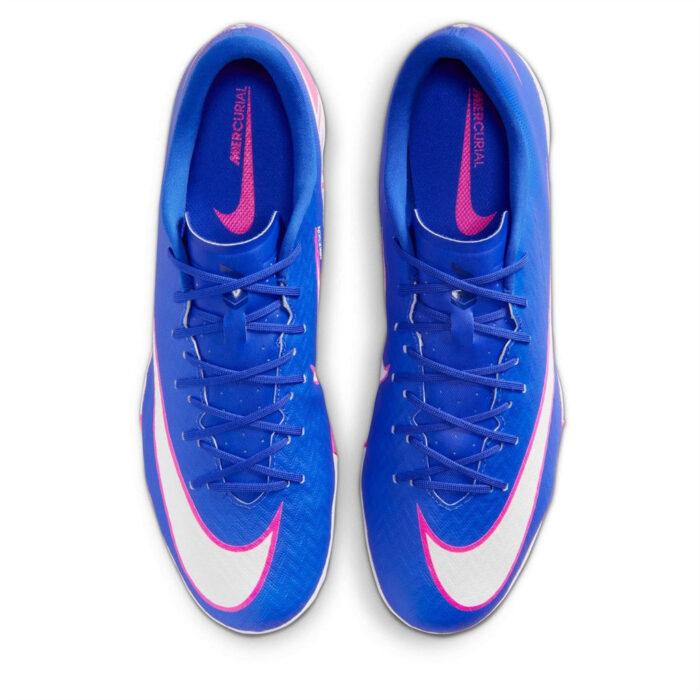 Nike Mens Zoom Mercurial Vapor 16 Turf Football Boots – Blue/Wht/Pink - Image 6