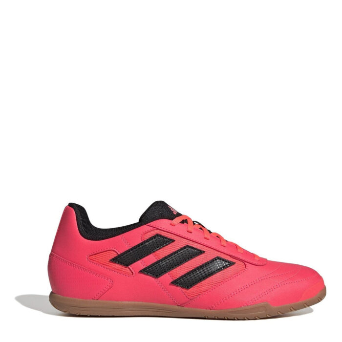 adidas Super Indoor Football Boots – Pink/Black – view 7