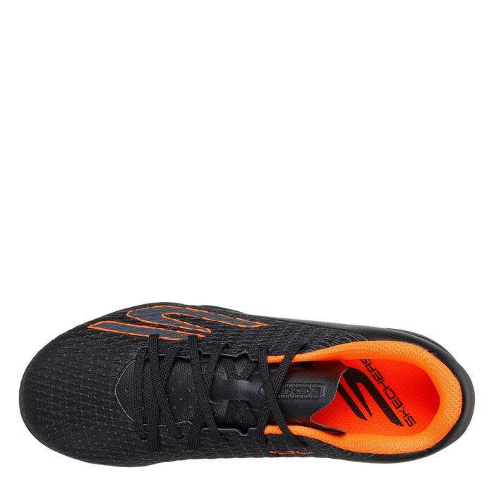 Skechers Skx.1 Junior Turf Football Boots – Black/Orange – view 5