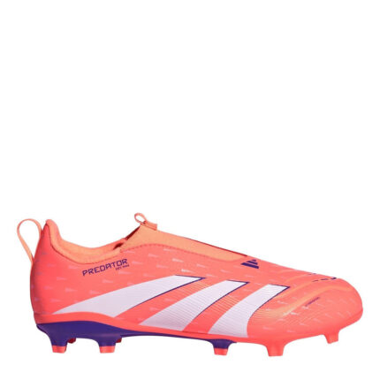 adidas Predator 3 Junior Firm Ground Football Boots – Orange/White