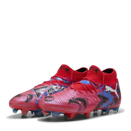 Puma Future 8 Firm Ground Football Boots – Red/Blue