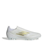 adidas F50 Firm Ground Football Boots – White/Gold/Wht