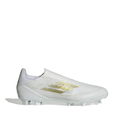 adidas F50 Firm Ground Football Boots – White/Gold/Wht