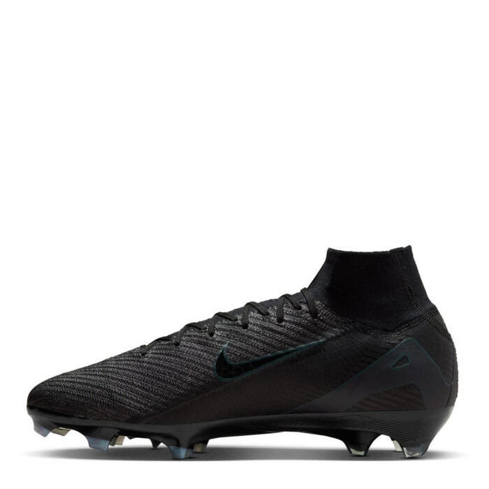 Nike Mercurial Superfly 10 Firm Ground Football Boots – Black/Green – view 2