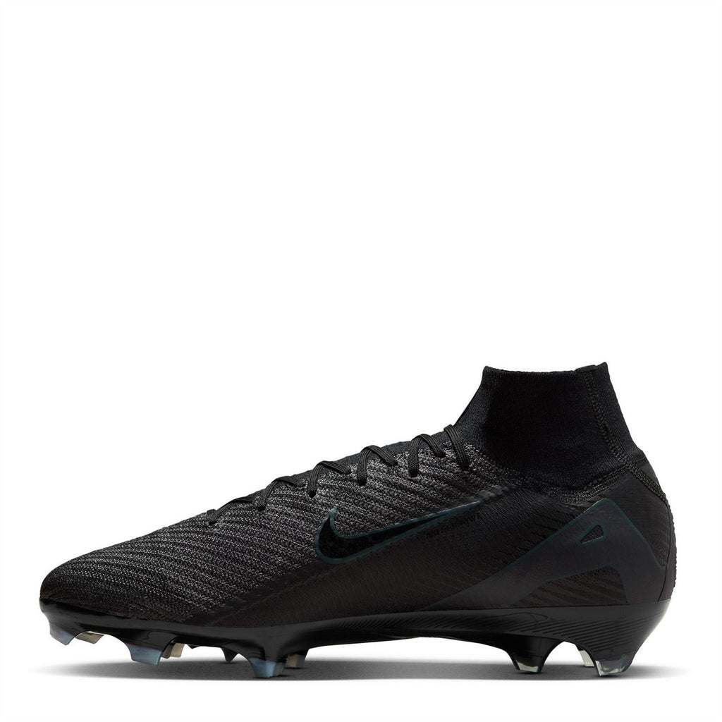 Nike Mercurial Superfly 10 Firm Ground Football Boots – Black/Green – view 2