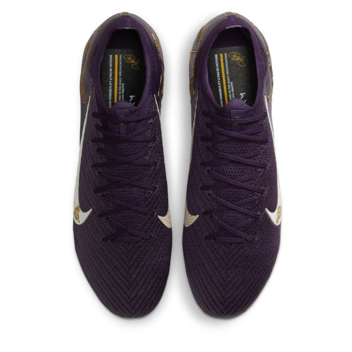 Nike Mercurial Vapor 16 Firm Ground Football Boots – Purple/Ivory – view 6