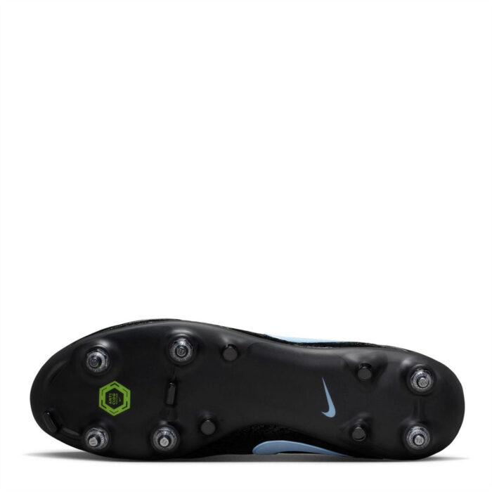 Nike Soft Ground Football Boots – Black/Blue – view 3