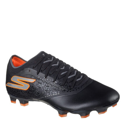 Skechers Razor Firm Ground Football Boots – Black/Orange