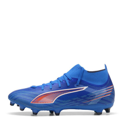 Puma Ultra 5 Firm Ground Football Boots – Blue/White – view 2