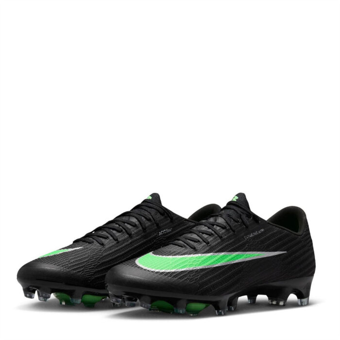 Nike Air Zoom Mercurial Superfly Xi Artificial Ground Football Boots – Black/Green – view 4