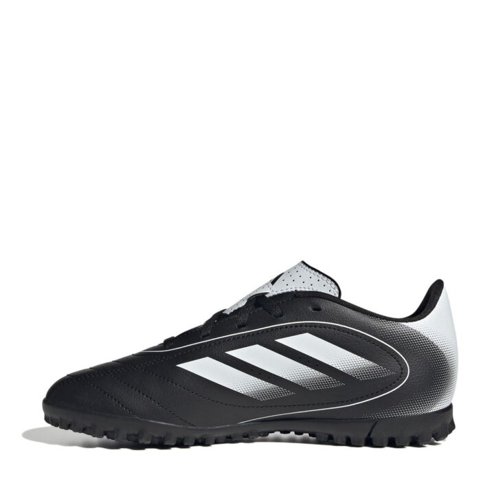 adidas Goletto Viii Junior Turf Football Boots – Black/White – view 2
