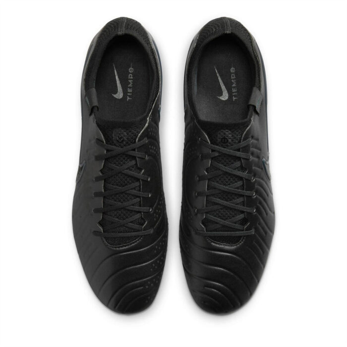 Nike Tiempo Legend 10 Soft Ground Football Boots – Black/Green – view 5
