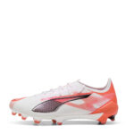 Puma Womens Ultra 5 Firm Ground Football Boots – White/Red - Image 8