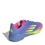 adidas F50 Junior Turf Football Boots – Blue/Lemon – view 4