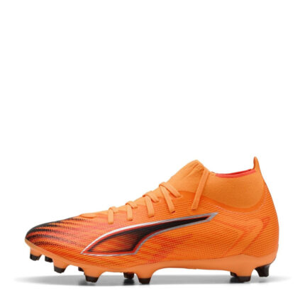 Puma Womens Ultra 5 Firm Ground Football Boots – Orange/Black – view 2