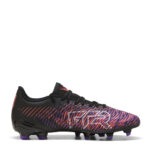 Puma Womens Future 8 Firm Ground Football Boots – Black/White/Red – view 4