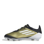 adidas F50 Junior Firm Ground Football Boots – Gold/Black – view 5