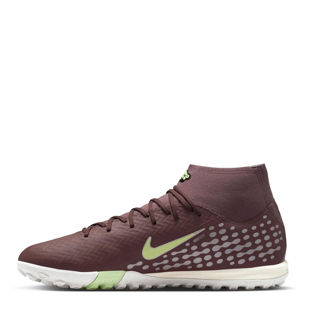 Nike Mercurial Superfly 10 Turf Football Boots – Plum/Silver – view 2