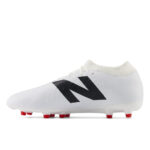New Balance Tekela V4+ Magique Firm Ground Football Boots – White/Black – view 2