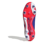 adidas Predator 24 Soft Ground Football Boots – Blue/Wht/Red – view 6
