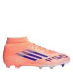 adidas Mens F50 Firm Ground Football Boots – Purple/White