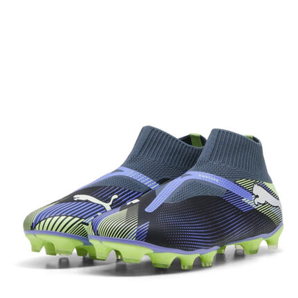 Puma Future 7 Firm Ground Football Boots – Grey/White/Grn
