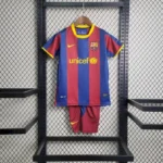 Retro Barcelona 2010/11 Home Kids Kit