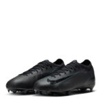 Nike Mercurial Vapor 16 Junior Firm Ground Football Boots – Black/Green - Image 4