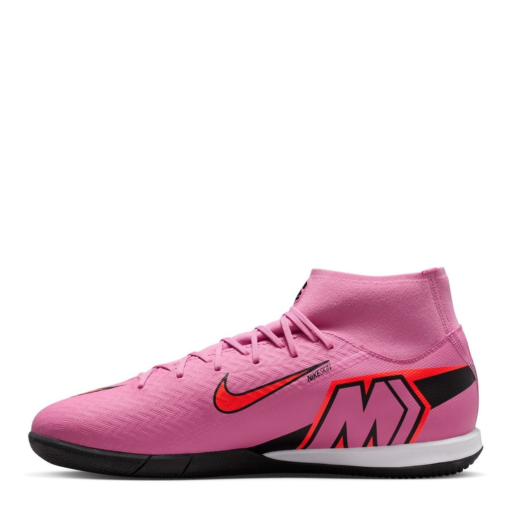 Nike Zoom Superfly 10 Indoor Football Boots – Pink/Black – view 2