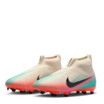 Nike Zoom Mercurial Superfly 10 Junior Firm Ground Football Boots – Grey/Black – view 4