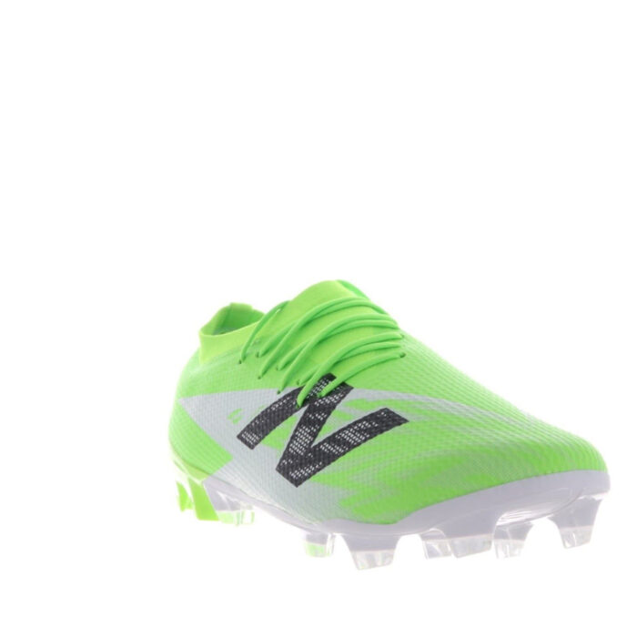 New Balance Mens Furon Firm Ground Football Boots – Green/White – view 4
