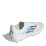 adidas F50 Firm Ground Football Boots – White/Silver - Image 4