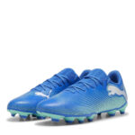 Puma Future 7 Firm Ground Football Boots – Blue/Wht/Green