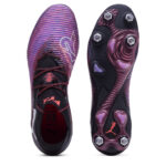 Puma Future 8 Soft Ground Football Boots – Black/Purple – view 3