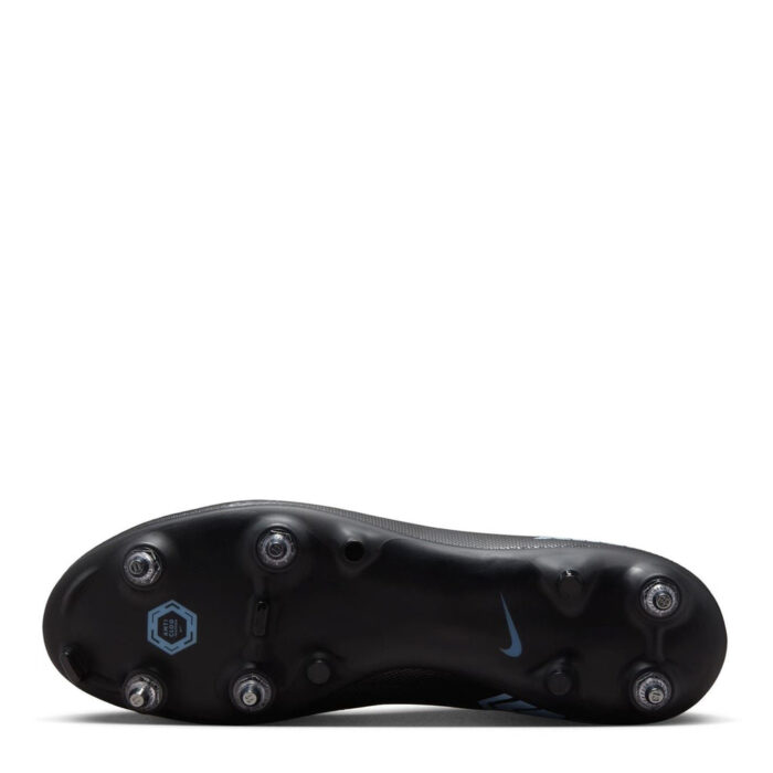 Nike Mercurial Superfly 10 Soft Ground Football Boots – Black/Blue – view 3