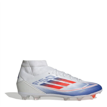 adidas F50 Firm Ground Football Boots – White/Red/Blue