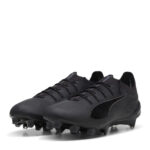 Puma Ultra 5 Firm Ground Football Boots – Black/Silv/Grey