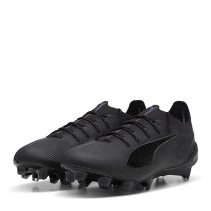 Puma Ultra 5 Firm Ground Football Boots – Black/Silv/Grey
