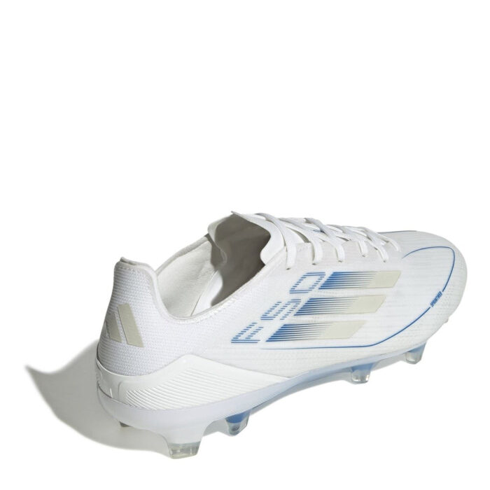 adidas F50 Firm Ground Football Boots – White/Pearl – view 4