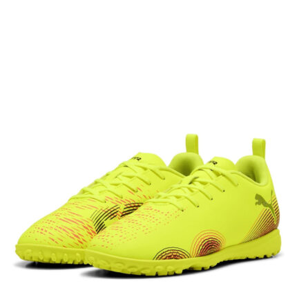 Puma Future 8 Junior Turf Football Boots – Yellow/Black