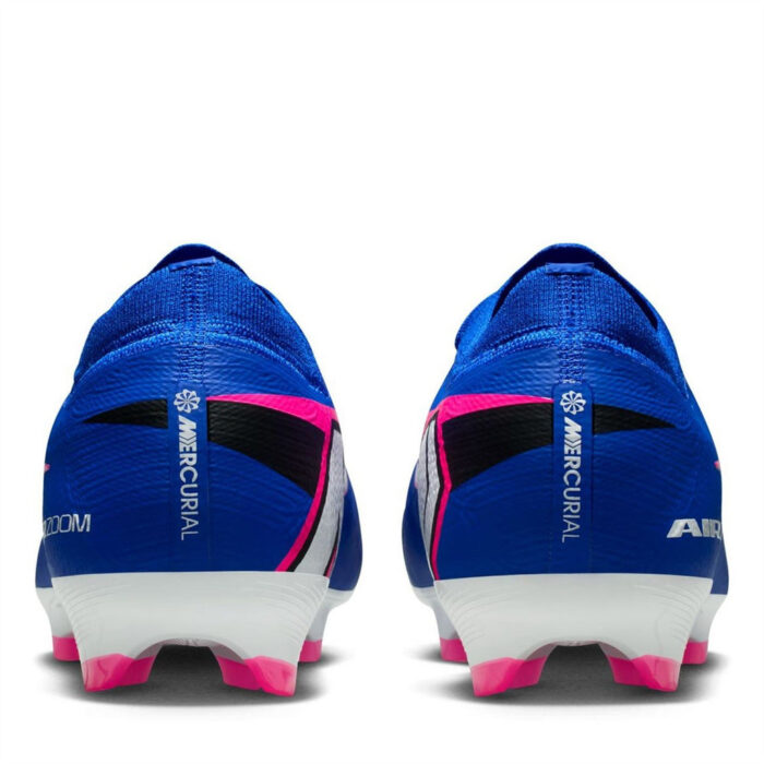 Nike Zoom Mercurial Vapor 16 Firm Ground Football Boots – Blue/Wht/Pink – view 5