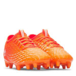 Under Armour Magnetico Junior Firm Ground Football Boots – Orange/White - Image 5