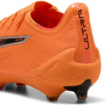 Puma Ultra 5 Firm Ground Football Boots – Orange/Black – view 5