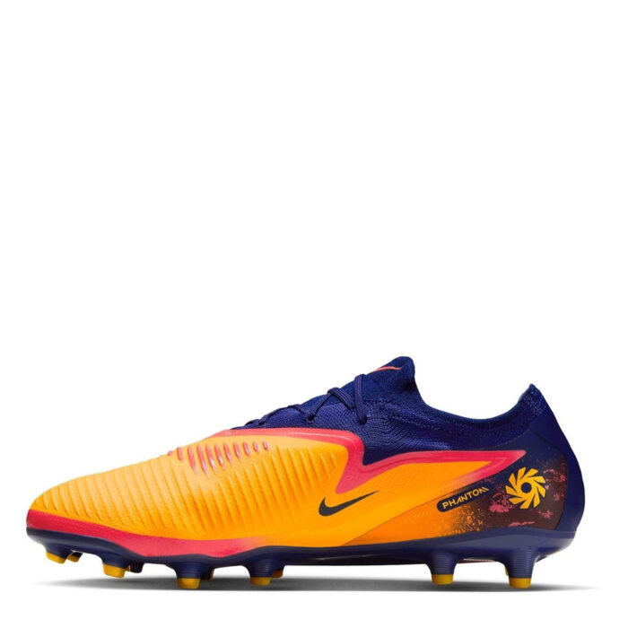 Nike Phantom 6 Turf Football Boots – Orange/Volt – view 2
