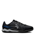 Nike Tiempo Legend 10 Junior Turf Football Boots – Black/Chrome