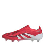 adidas Predator Firm Ground Football Boots – Red/White – view 8